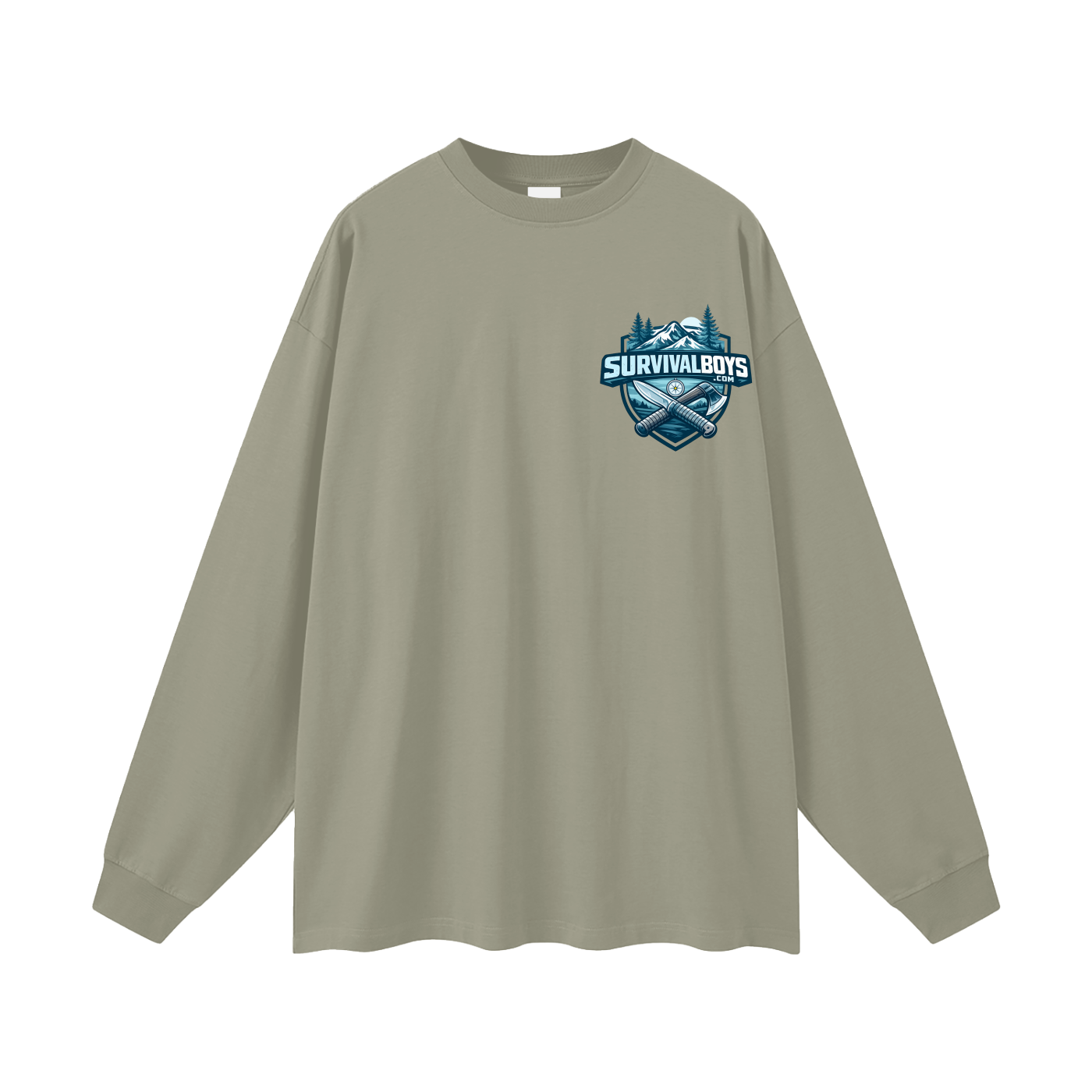 Oversized Unisex Long Sleeve T-Shirt